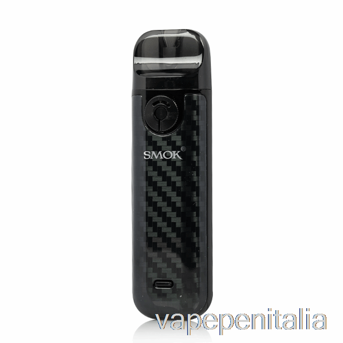 Vape In Italia Smok Novo 4 25w Pod Kit Nero In Fibra Di Carbonio